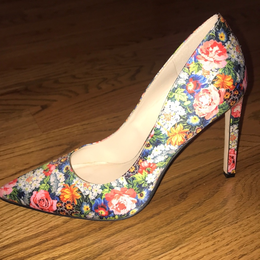 Nine West Floral Stiletto
